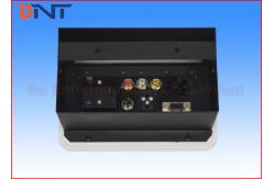 China Desktop Manual Flip Up Conference Table Power Hub 220V Universal Standard supplier