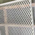 Building Materials Diamond Aluminum Expanded Metal Sheet Powder Coated for sale