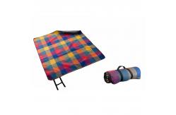 China Foldable Waterproof Camping Picnic Blanket With Handle Strap supplier