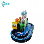1Player Electric Castle Track Train Coin Operated Game Machine for Indoor Playgrounds for sale
