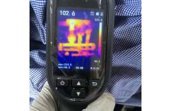 China Safety Temperature Measuring Walk Through Temperature Scanner Thermal Infrared Imaging Camera supplier