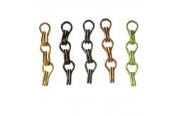China Hanging Hook 1.6mm 1.8mm Chain Link Drapery supplier