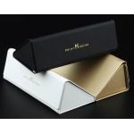 2024 fashionable foldable iron hard spectacles case for  optical frame with customize logo for sale