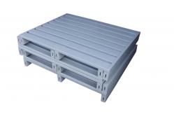 China Industrial Stackable Wire Mesh Steel Pallet Cage Foldable Steel Mesh Box Pallet supplier