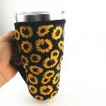 30OZ Tumbler Cup Holder Insulated Silicone RTS Solid Neoprene Cup Sleeves for sale