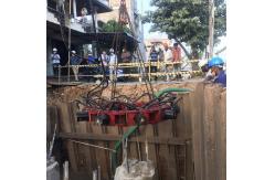 China Low Noise Low Vibration Hydraulic Round Pile Breaker Construction Machinery Attachments supplier