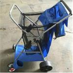 Portable Foldable Wagon Cart EVA Wheel Fishing Cart Folding Plastic Cart With Wheels for sale