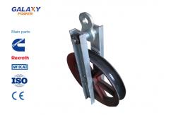 China Overhead Line  Bundle Aluminum Single Stringing Block Conductor Pulleys supplier