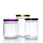Rectangular 4 Oz 3 Oz Spice Jars Freezer Safe Glass Storage Jars With Metal Lid for sale