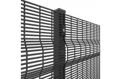 China Anti Climb Curved 3d Wire Mesh Fence Green Pvc Coated supplier