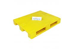 China Single Faced HDPE Pallets 1500kg Dynamic Load Plastic Stacking Pallets supplier