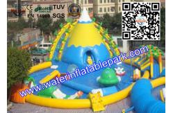 China Funny  Kids Inflatable Water Park  ,  Inflatable Water Games With Repair Kits supplier