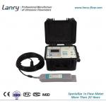 Portable Doppler Ultrasonic Flowmeter with 15m Cable for sale
