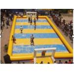Children Inflatable Soccer Field / Inflatable Football Pitch For Coaching for sale