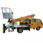 China Factory Customized DFAC Straight Arm Telescopic Boom Bucket Aerial Work Platform Truck High Altitude Operation Truck for sale