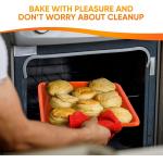 Heatproof Nontoxic Silicone Baking Tray Cookie Pan Multipurpose for sale