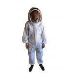 China Beekeeping 3 Layer Ultra Ventilated Mesh Overalls Bee Hive Full Suit factory