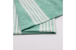 China Soft High Quality And Cozy Cotton ​Striped Material Fabric For T-Shirt supplier