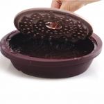 FDA Sustainable Foldable Silicone Fish Steamer 600ml