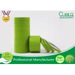 High Temperature Green Masking Tape 1 Inch Textured Material No Glue Residue for sale