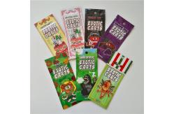 China Custom Printed Recyclable Mylar Smell Proof Weed Gummy Bear Edible Resealable  Packaging Bag supplier
