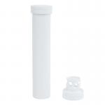 Plastic PP Tube with Spiral lid for the packaging of effervescent tablets supplements for sale