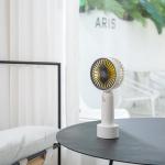 7 Vane Handheld Electric Fan 4W 1200mAh Portable Fan With Usb Charger for sale