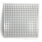 Galvanization Expanded Perforated Metal 1/4 Holes 16 Gauge
