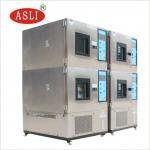 Double Zone Lab Apparatus Climate Control Chamber / Temperature Humidity Test Machine for sale