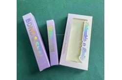 China Custom White Paper Boxes for Mink Eyelashes Packaging supplier