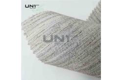 China Width 150cm Canvas Woven Wool Interlining For Uniform Suit supplier