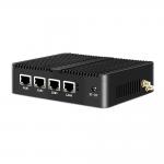4 LAN DDR3L Firewall Router Fanless Mini PC Intel Celeron Series J1900 for sale