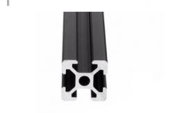 China Black Anodized Aluminium Profile System T Slot Aluminum Extrusion In Silver supplier