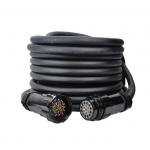 Custom 19-Pin Socapex Stage Lighting Extension Cable Copper Wire Connector Cord with SOCAPEX Processing for Power Application for sale