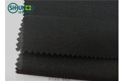China Eco Friendly Drill Fusing Woven Interlining Broken Twill Weave For Garment supplier