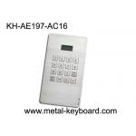 4x4 Design Rugged Metallic Keypad with 16 Keys for Access Control System for sale