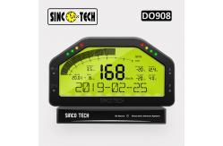 China DO908 Dashboard ABS 16V DC 6.5 Inch Race Car Gauges supplier