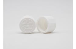 China 24mm PP Pressure Child Proof Bottle Caps Ribbed Surface Design supplier