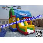CE Certificated Inflatable Bouncy Castle , Kids Inflatable Bouncer With Slide