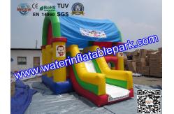 China CE Certificated Inflatable Bouncy Castle , Kids Inflatable Bouncer With Slide supplier