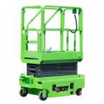 Adjustable Manual Pushing Mobile Mini Scissor Lift Hydraulic Aerial Work Platform 3m 450kg for sale