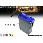 Rechargeable LED mining light with PC material , 216lum lighting IP68 waterproof grade