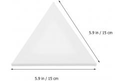China 6 Pack Triangle Blank Stretched Canvas Board 15cm 100% Cotton stretched Canvases supplier