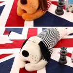 Cute Dog Shape Plush Toy Pillow Smooth Feeling Various Style For Girls