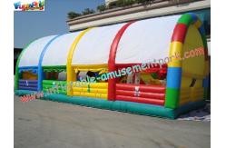 China Custom Giant Inflatable Amusement Park , PVC Inflatable Park supplier