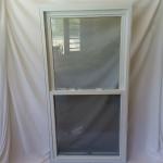 Traditional Villa Vinyl Windows Double / Single Hung UPVC Window for sale