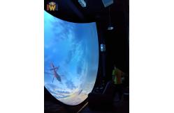 China VR Dome Cinema 4D 9D Flying Theater for Theme Parks supplier