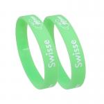 Custom Printed Silicone Wristbands Full Color Personalized Bracelets