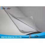 50 Meters Inkjet Sticker Matte Coated Paper With Self Adhesive Glue Back Side for sale