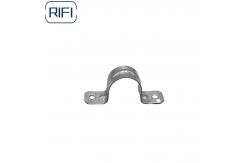 China Two Hole EMT Conduit Straps 1 / 2 Inch For Electrical Metallic Tubing supplier